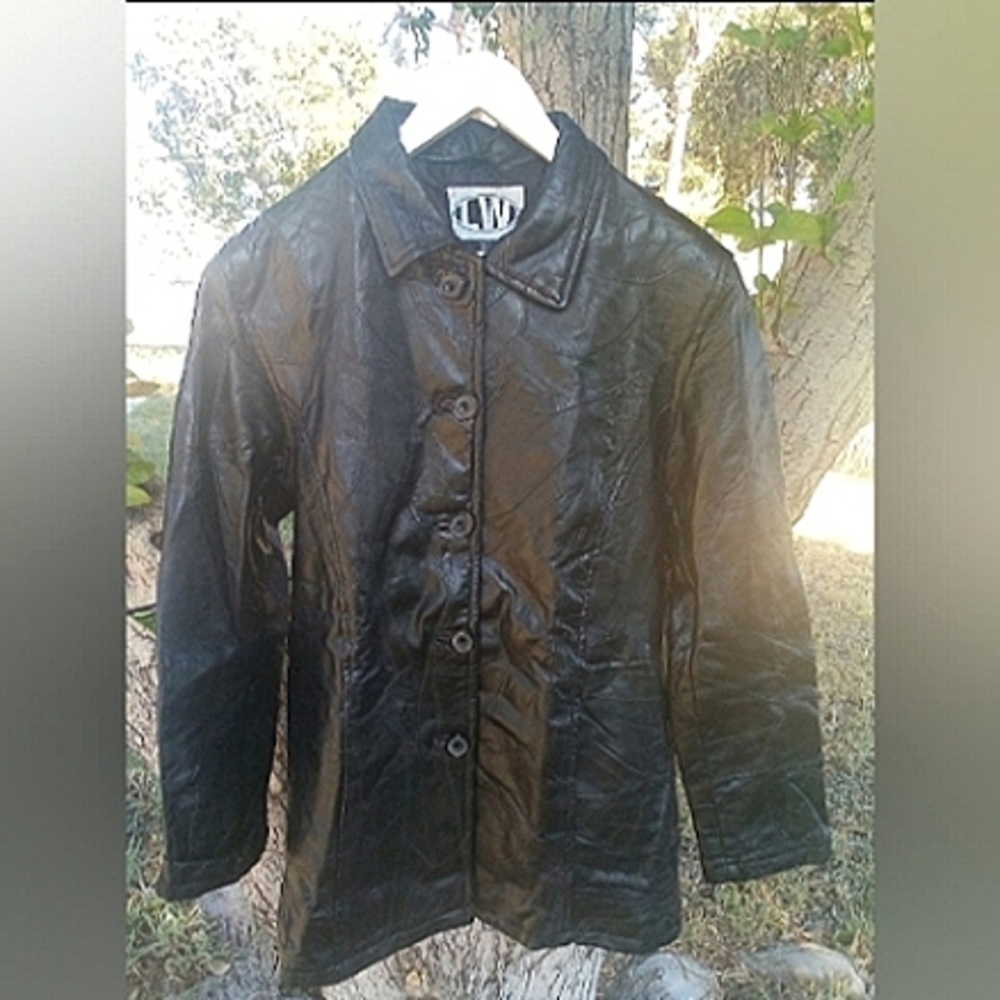 Leather Works Men's Leather Jacket Size XL